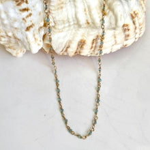 Load image into Gallery viewer, Aquamarine Beads Necklace - Monaco