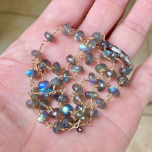 Load image into Gallery viewer, Labradorite Necklace - Aura