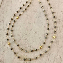 Load image into Gallery viewer, Long Gemstone Necklace - Dana