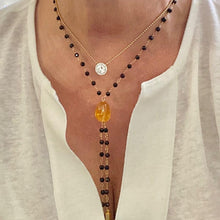 Load image into Gallery viewer, Black Spinel Necklace - Sunny