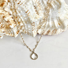 Load image into Gallery viewer, Pearl Necklace with Crystal Drop