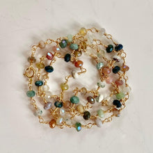 Load image into Gallery viewer, Gemstone Necklace Rosary Style