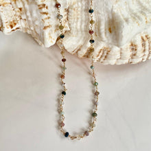 Load image into Gallery viewer, Gemstone Necklace Rosary Style