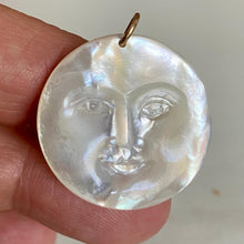 Load image into Gallery viewer, Moon face charm