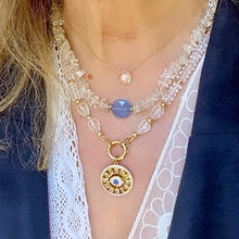 Load image into Gallery viewer, Crystal Chip Necklace with Chalcedony
