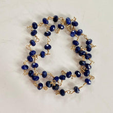 Load image into Gallery viewer, Gemstone Necklace Rosary Style
