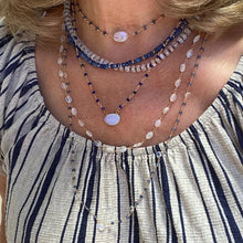 Load image into Gallery viewer, Lapis Necklace with Opalite