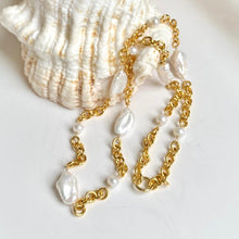 Load image into Gallery viewer, Baroque Pearl Necklace - Donna