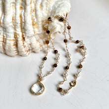 Load image into Gallery viewer, Quartz Drop Necklace - Hatari