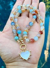 Load image into Gallery viewer, Multi Color Agate Necklace - Laguna
