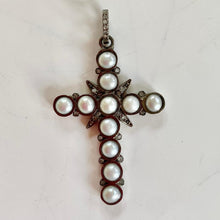 Load image into Gallery viewer, Pearl Cross