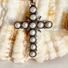 Load image into Gallery viewer, Pearl Cross