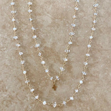 Load image into Gallery viewer, Herkimer diamond necklace
