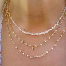 Load image into Gallery viewer, Herkimer diamond necklace