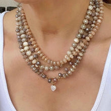 Load image into Gallery viewer, Moonstone Necklace - Chioccolato