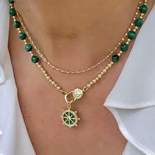 Load image into Gallery viewer, Malachite Necklace - Zen