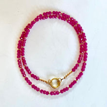 Load image into Gallery viewer, Ruby Necklace - Rioja