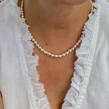 Load image into Gallery viewer, Silver Ball Necklace
