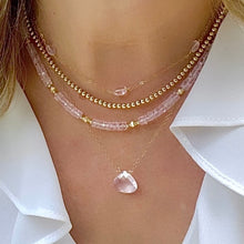 Load image into Gallery viewer, Morganite Necklace - Mia