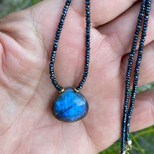 Load image into Gallery viewer, Black Spinel Necklace - Athena