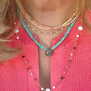 SMALL BEADS NECKLACE - BOBBY