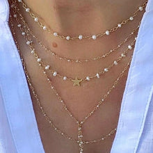 Load image into Gallery viewer, Tiny shell beads necklace