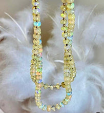 Load image into Gallery viewer, Opal beads necklace