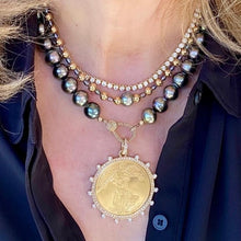 Load image into Gallery viewer, Tahitian Pearl with Gold Beads - Ohana