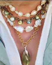 Load image into Gallery viewer, Labradorite Drop Necklace - Dayonara