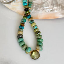 Load image into Gallery viewer, Kingman Turquoise Necklace - Fortuna