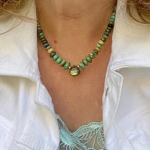 Load image into Gallery viewer, Kingman Turquoise Necklace - Fortuna