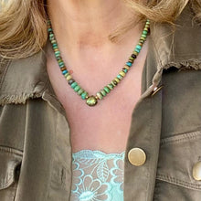 Load image into Gallery viewer, Kingman Turquoise Necklace - Fortuna