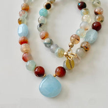 Load image into Gallery viewer, Gemstone Mix Necklace  - Laguna
