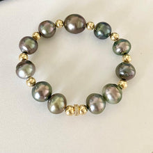 Load image into Gallery viewer, Multi Color Tahitian Pearl Bracelet