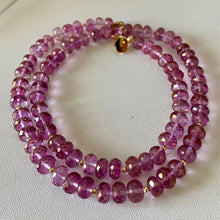 Load image into Gallery viewer, Pink Quartz Necklace - Kari