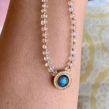 Load image into Gallery viewer, Moonstone Necklace - Starlight
