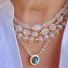 Load image into Gallery viewer, Moonstone Necklace - Starlight