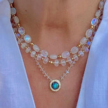 Load image into Gallery viewer, Moonstone Necklace - Starlight