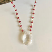 Load image into Gallery viewer, Ruby Necklace - Ciara