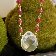 Load image into Gallery viewer, Ruby Necklace - Ciara
