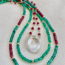 Load image into Gallery viewer, Ruby Necklace - Ciara