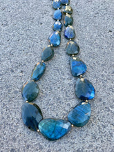 Load image into Gallery viewer, Labradorite collar necklace