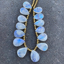 Load image into Gallery viewer, Rainbow Moonstone Necklace - Frangia