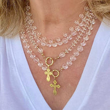 Load image into Gallery viewer, Long Crystal Necklace - Ice