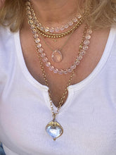 Load image into Gallery viewer, Long Crystal Necklace - Ice