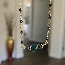 Load image into Gallery viewer, Black Spinel Necklace - Shona