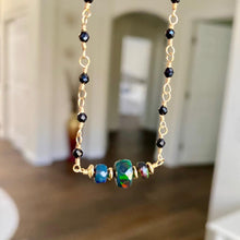 Load image into Gallery viewer, Black Spinel Necklace - Shona