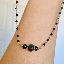 Load image into Gallery viewer, Black Spinel Necklace - Shona