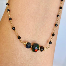 Load image into Gallery viewer, Black Spinel Necklace - Shona