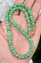 Load image into Gallery viewer, Chrysoprase necklace "granny smith"